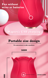 Rose Toy Vibrator – High-Vibration Female Sex Toy - image 10