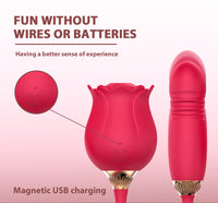 Rose Anal Vibrator – Clitoral & Anal Sex Toy for Women - image 10