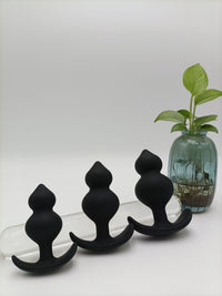 Massive Anal Butt Plug Set – 3 Sizes Silicone - image 9