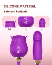 Rose Anal Vibrator – Clitoral & Anal Sex Toy for Women - image 13