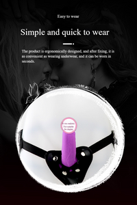 Fixed Strap-On Dildo with Snap-Lock System - image 7