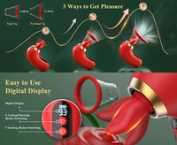 5-in-1 AI App Rose Toy Vibrator – Adult Sex Toy - image 7