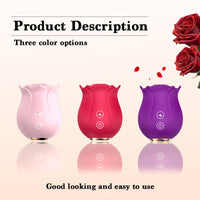 Rose Toy Vibrator – High-Vibration Female Sex Toy - image 2