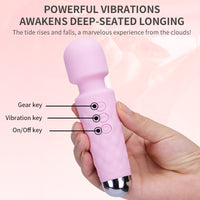 Personal Wand Massager – Quiet Waterproof 20 Modes - image 12