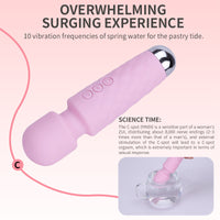 Personal Wand Massager – Quiet Waterproof 20 Modes - image 13