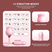 Rose Anal Vibrator – Clitoral & Anal Sex Toy for Women - image 6