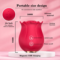 Rose Toy Vibrator – High-Vibration Female Sex Toy - image 3