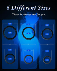 Silicone Cock Ring Set – Male Erectile Enhancement - image 2