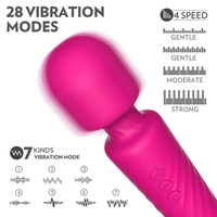 Luxury Cordless Wand Vibrator – Magnetic Charge - image 2