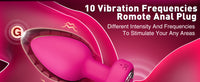 Silicone Vibrating Butt Plug with Remote Control - image 10
