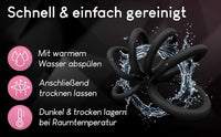 Cock Ring Set – Silicone Penis Rings for Harder Erection - image 9
