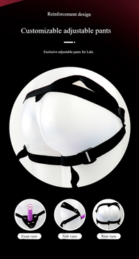 Fixed Strap-On Dildo with Snap-Lock System - image 10