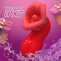3-in-1 Tongue Licking Vibrator with Suction - image 3