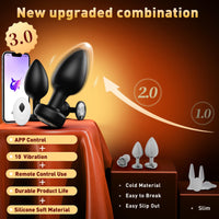 Vibrating Butt Plug with Remote – Silicone Anal Toy - image 5