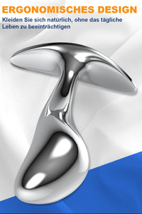 Metal Anal Plug Set – 3 Sizes (24mm / 29mm / 36mm) - image 3