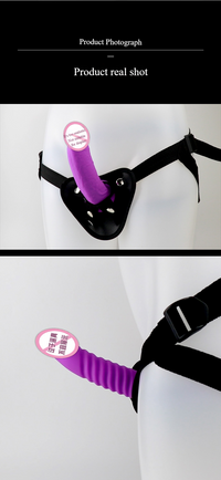 Fixed Strap-On Dildo with Snap-Lock System - image 12