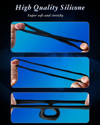 Silicone Cock Ring Set – Male Erectile Enhancement - image 5