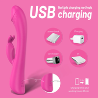 Thrusting Rabbit Vibrator – G-Spot & Clitoral Stimulator - image 6