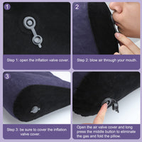 Sex Wedge Pillow – Triangle Position Cushion for Couples - image 4