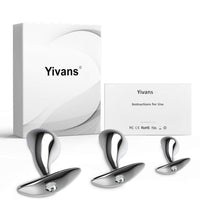 Metal Anal Plug Set – 3 Sizes (24mm / 29mm / 36mm) - image 5