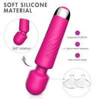 Luxury Cordless Wand Vibrator – Magnetic Charge - image 7