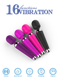 10-Speed Clitoral Vibrator – Rechargeable Wand Massager - image 8