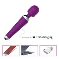 10-Speed Clitoral Vibrator – Rechargeable Wand Massager - image 14