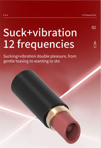 Mini Lipstick Bullet Vibrator – Sucking Adult Toy - image 11