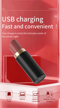 Mini Lipstick Bullet Vibrator – Sucking Adult Toy - image 19