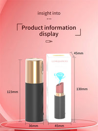 Mini Lipstick Bullet Vibrator – Sucking Adult Toy - image 21