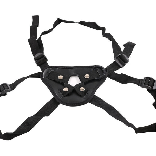 Fixed Strap-On Dildo with Snap-Lock System