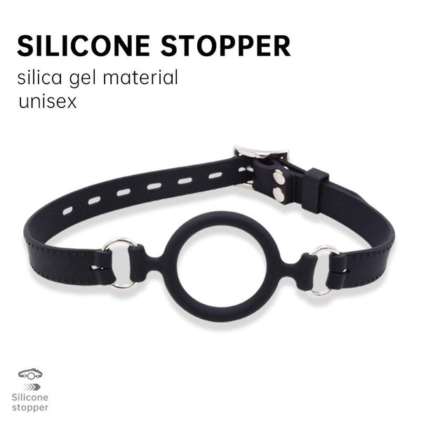 Open Mouth Gag Silicone Lips – BDSM Restraint Toy