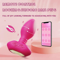 Vibrating Butt Plug with Remote – Silicone Anal Toy - image 2