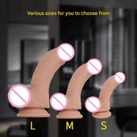 Realistic Liquid Silicone Dildo – Dual-Layer Soft - image 7