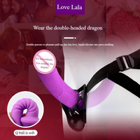 Fixed Strap-On Dildo with Snap-Lock System - image 2