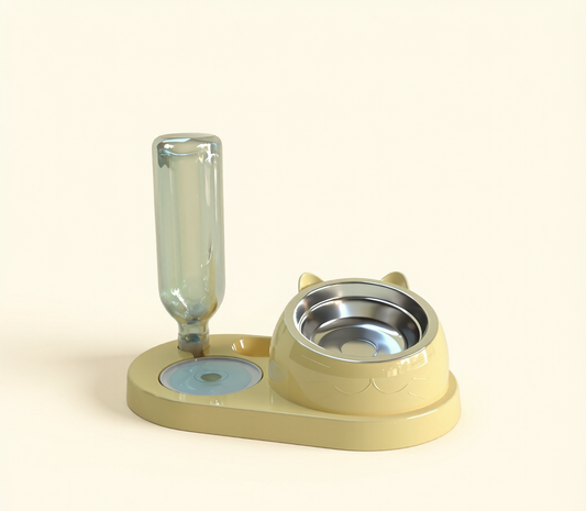 Whisker Rest Double Bowl