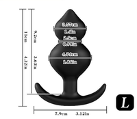 Massive Anal Butt Plug Set – 3 Sizes Silicone - image 6