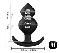 Massive Anal Butt Plug Set – 3 Sizes Silicone - image 5