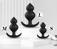 Massive Anal Butt Plug Set – 3 Sizes Silicone - image 3
